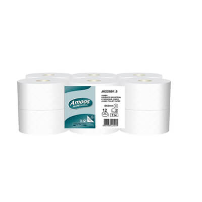Paper higiènic 2 capes Amoos mini Jumbo