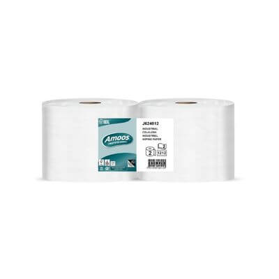 Pack 2 Bobina papel secamanos industrial 400m