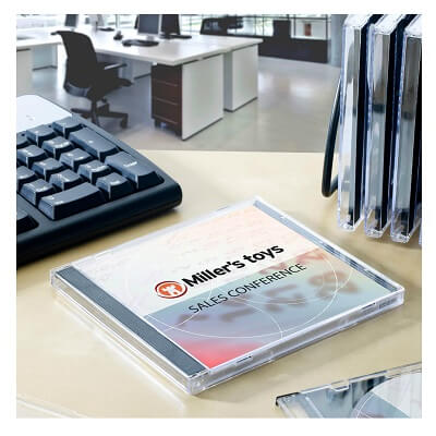Etiquetes Avery inkjet estoig CD frontal i pòster