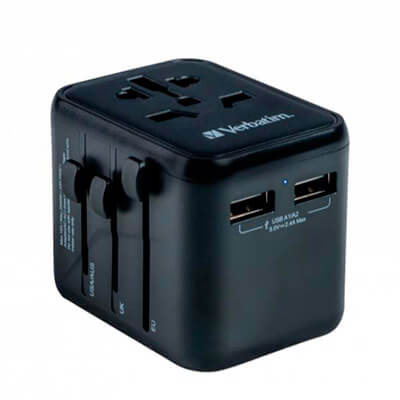 Adaptador de viaje universal Verbatim UTA-01