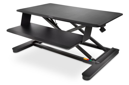 Smartfit Sit Stand Desk de pie/sentado negro