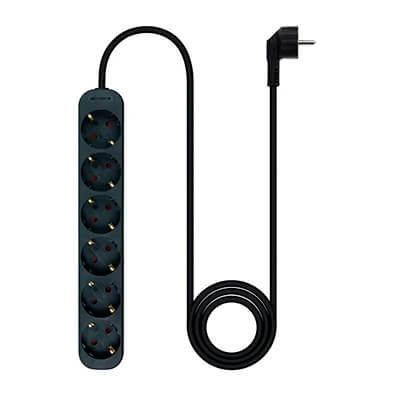 Regleta 6 tomas Sin Interruptor 1,5m Logilink