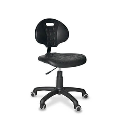 Silla DACTILUS en goma integral con ruedas