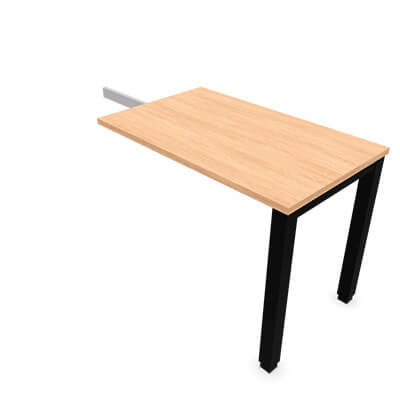 Ala mesa TEMPO electrificada 98x60 roble