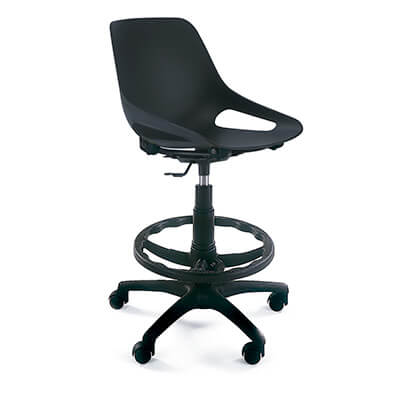 Taburete Q5 con aro regulable