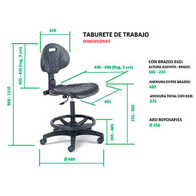 Tamboret WORK