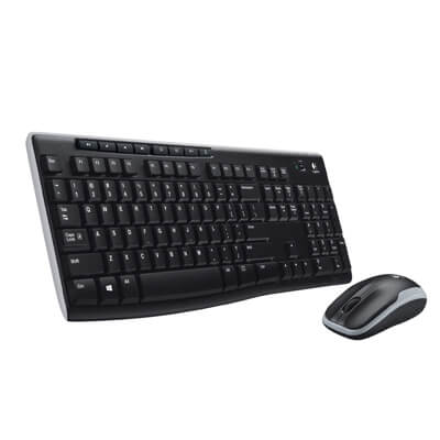 Teclado y ratón inalámbrico Logitech MK270 combo