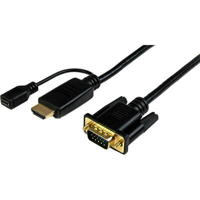 Cable conversor HDMI VGA 3 metros