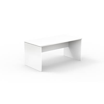Mesa operativa ROCK K3 color blanco 140x80
