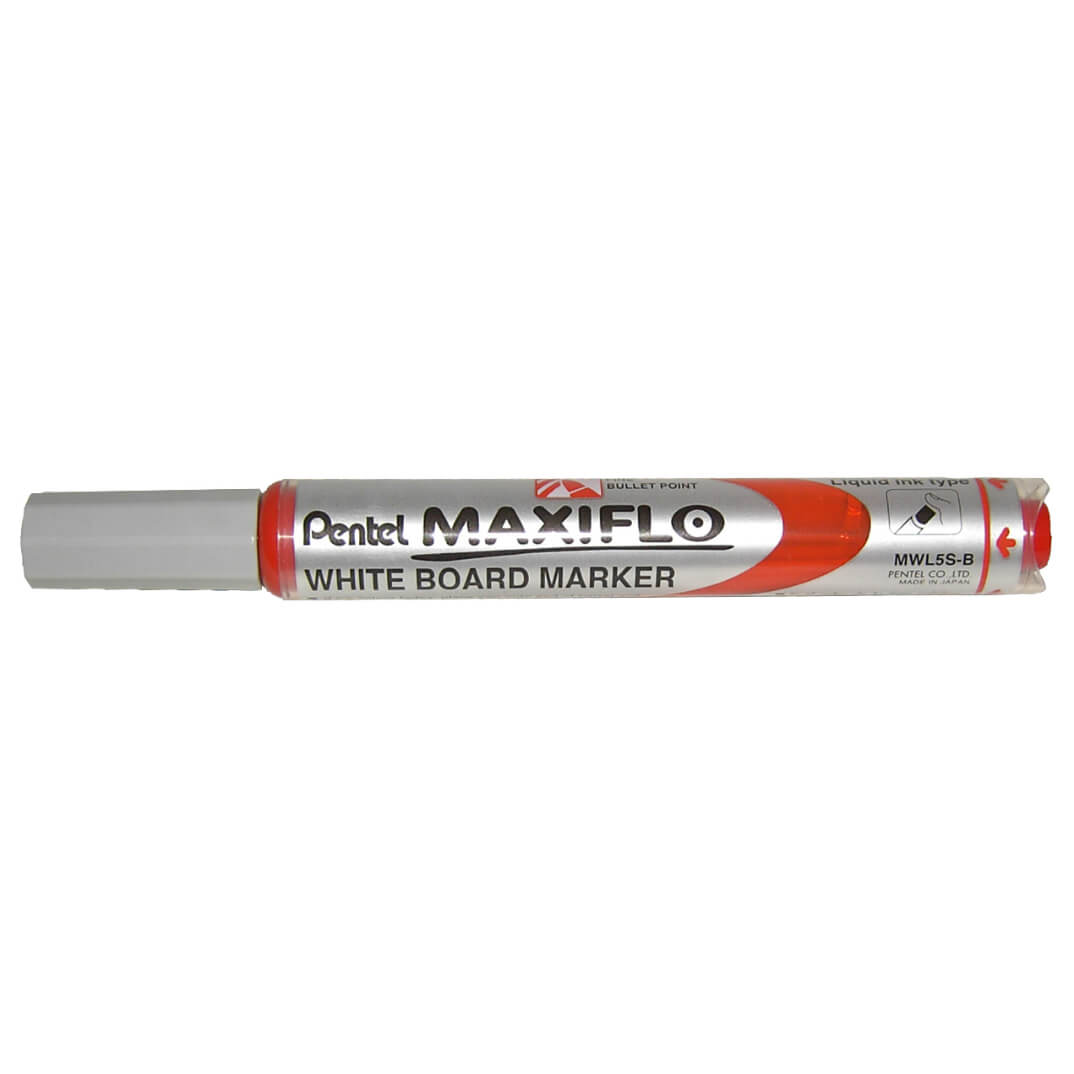 Retolador pissarra blanca Maxiflo vermell