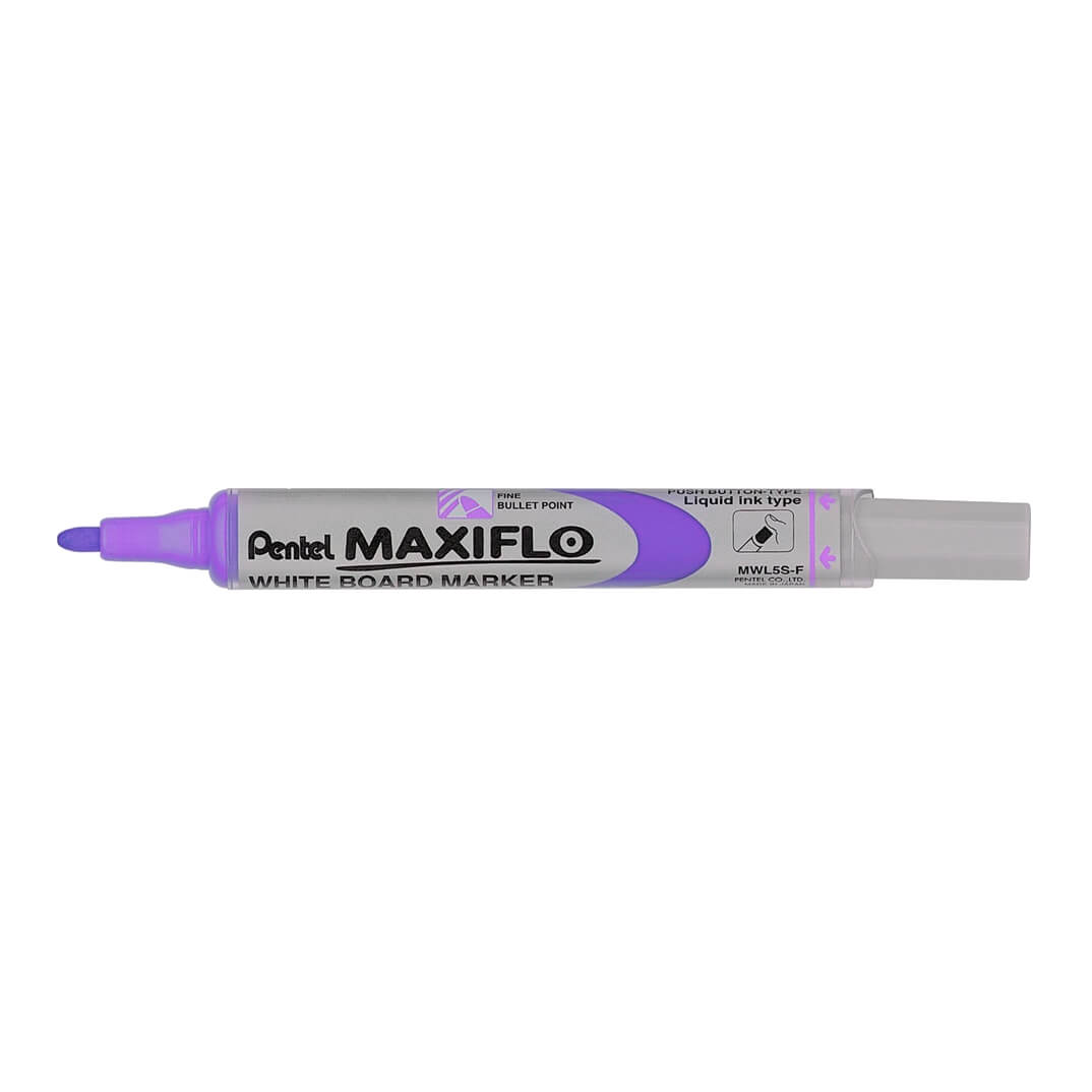 Retolador pissarra blanca maxiflo violeta