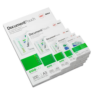 Pouches A4 80 micras (100u)