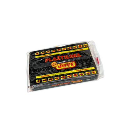 Plastilina Jovi 72 negra 350g