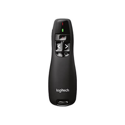 Punter-presentador Logitech R400