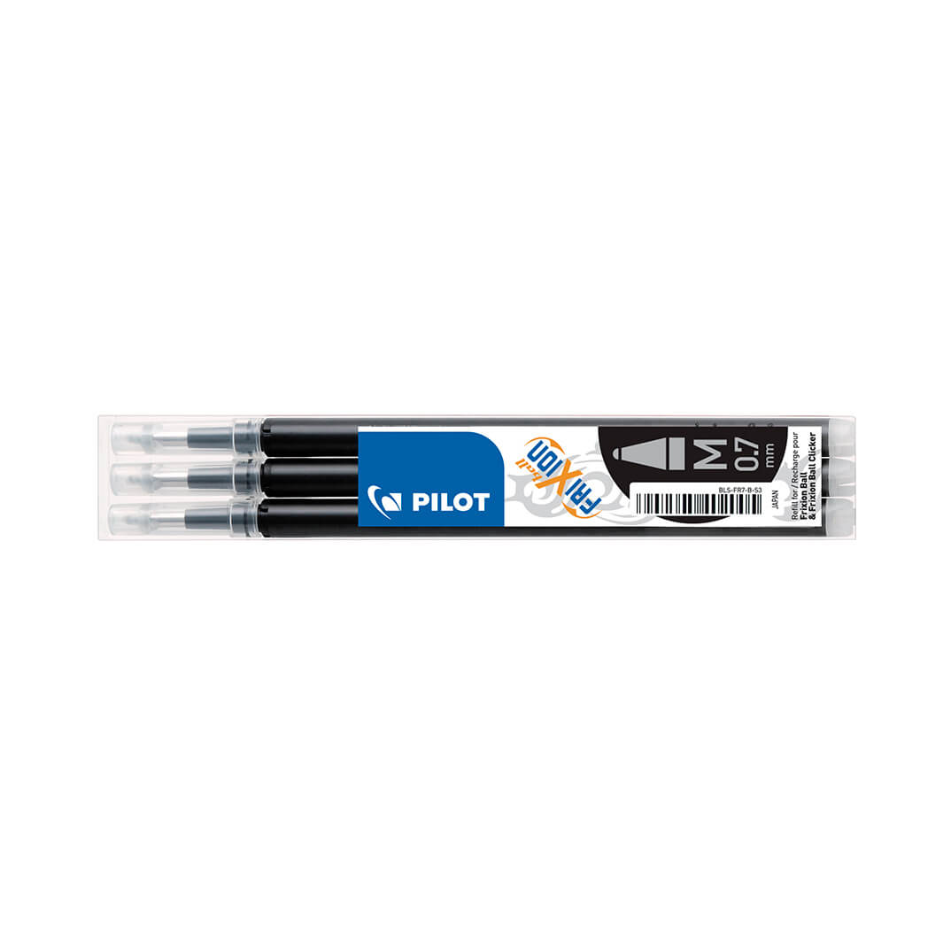 Recambio Pilot Frixion negro (pack 3)