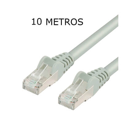 Cable de red RJ45 10 metres cat. 5ftp