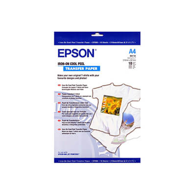 Epson papel de transferencia térmica sobre tela