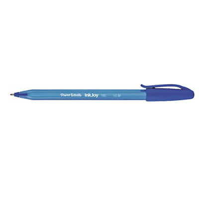 Bolígrafo Paper Mate Inkjoy 100 azul