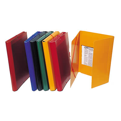 Carpeta gomes cartró Foli blau