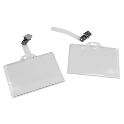 Funda portacarnet con pinza 90 x 55mm