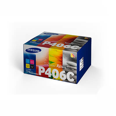 Samsung CLT-P406C 4-pk CYMK Toner Crt