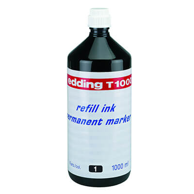Tinta edding T1000 negra