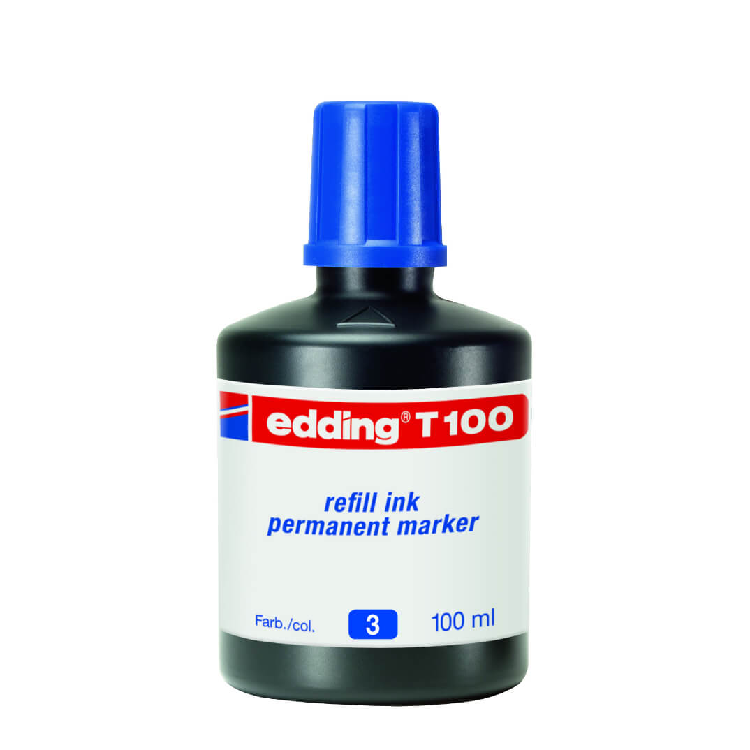 Tinta edding T100 azul