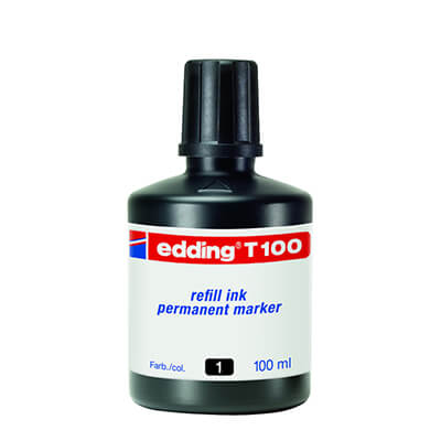 Tinta edding T100 negra