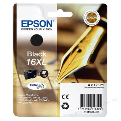 Epson cartuxt injeccio tinta 16xl negre