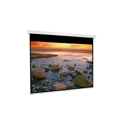 Pantalla eléctrica 200x200cm formato 1:1