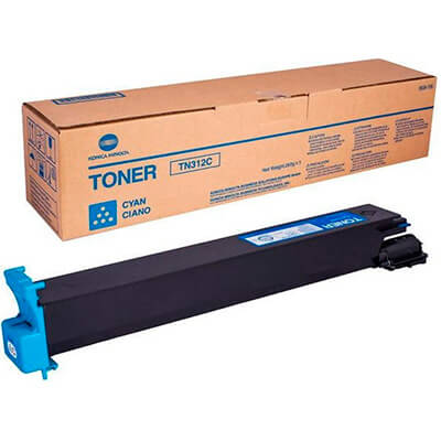 Konica Minolta tóner láser tn-312m cian