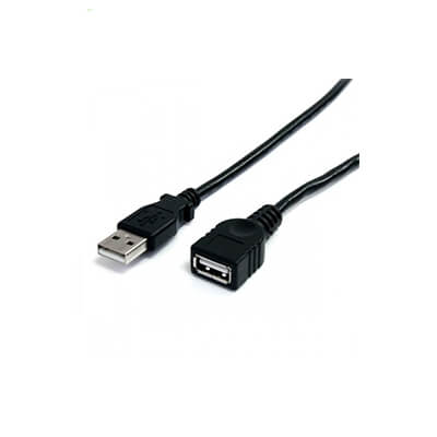 Cable USB 2.0 A-A 3m macho/hembra