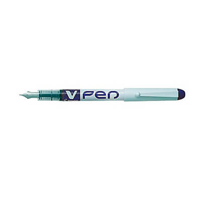 Pluma desechable Pilot azul