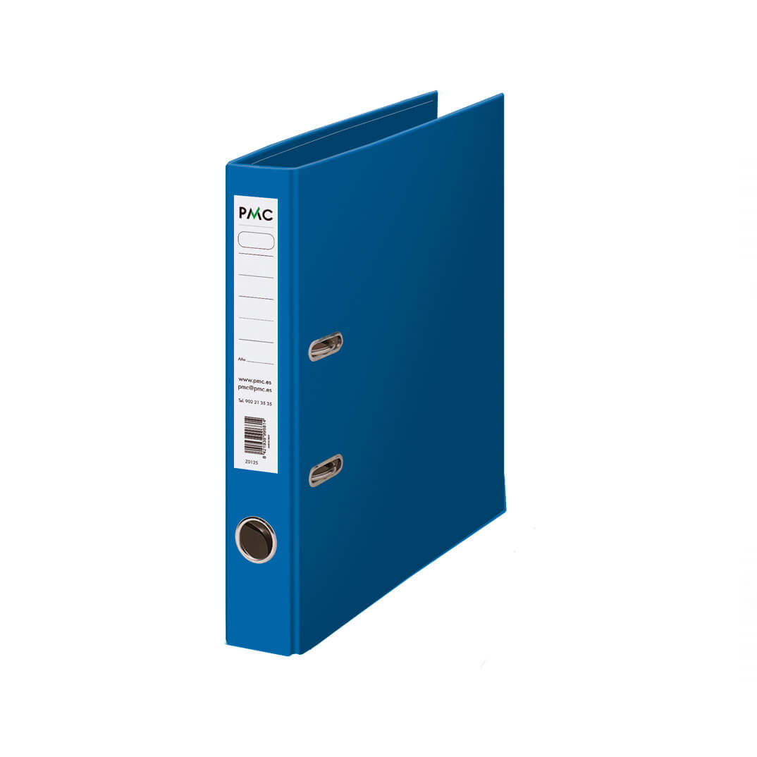 Arxivador PMC A4 estret blau ECOFILE