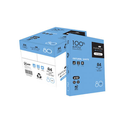 Caixa paper reciclat Paperline Eyecare 2500f A4 80