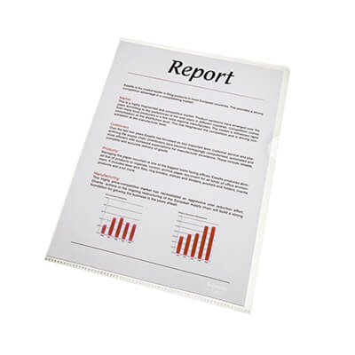 Dossier d’ungleta A4 PP transparent (100u)