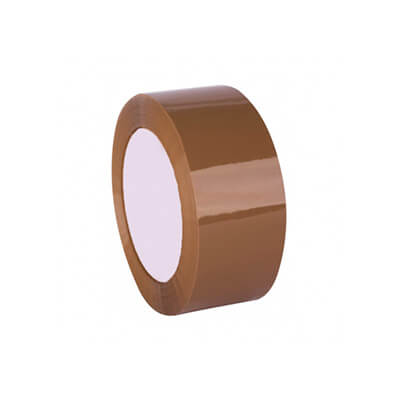 Rollo precinto PP 50x132  marrón