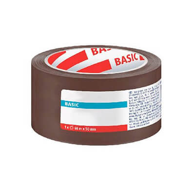 Rollo precinto PP 50x66  marrón
