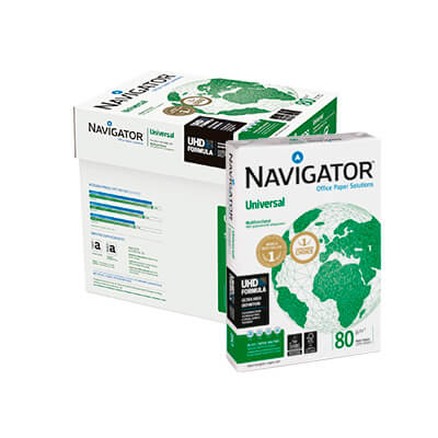 Caixa paper A4 Navigator Universal 80g (2500f)