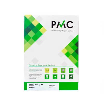 Etiquetas PMC A4 99.1x93,1 c.romos (100h)