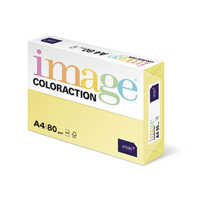 Paquet paper A4 80g groc desert  YE23
