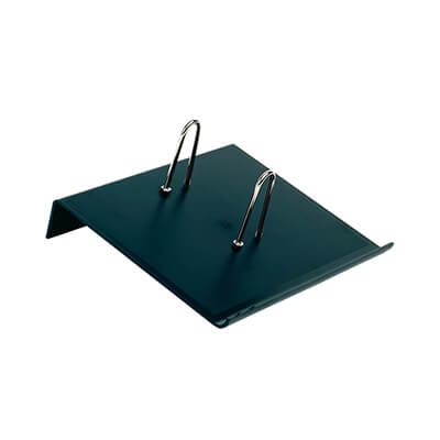 Portatacs sobretaula negre 160x192x32mm